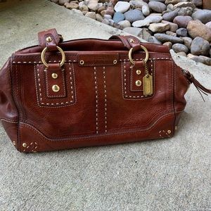 ***SOLD*****Coach full leather purse